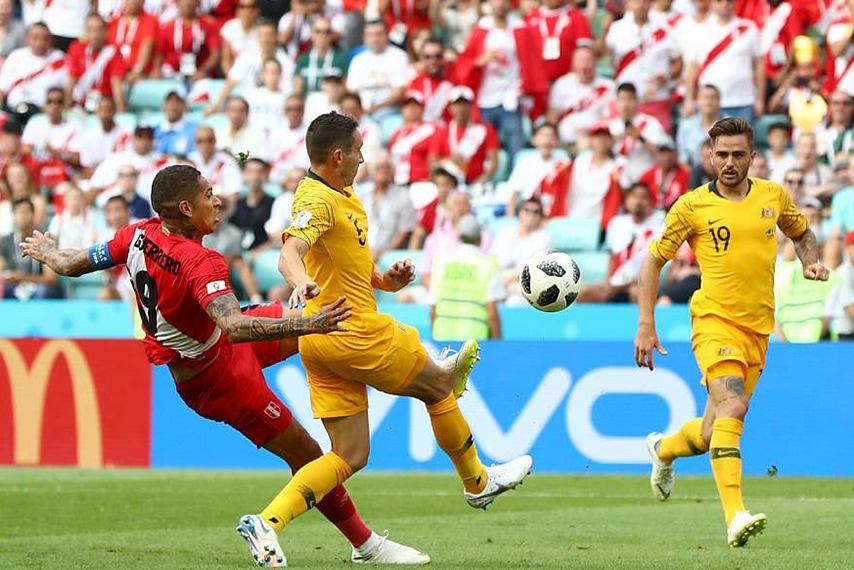 Peru Atasi Australia Dua Gol Tanpa Balas