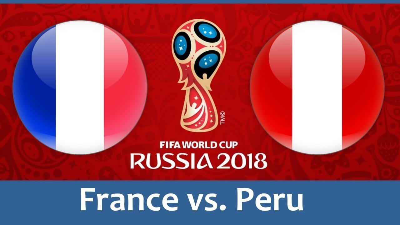 Perancis vs Peru : Prediksi & Pasaran Terbaru WC 2018 21/06 22:00