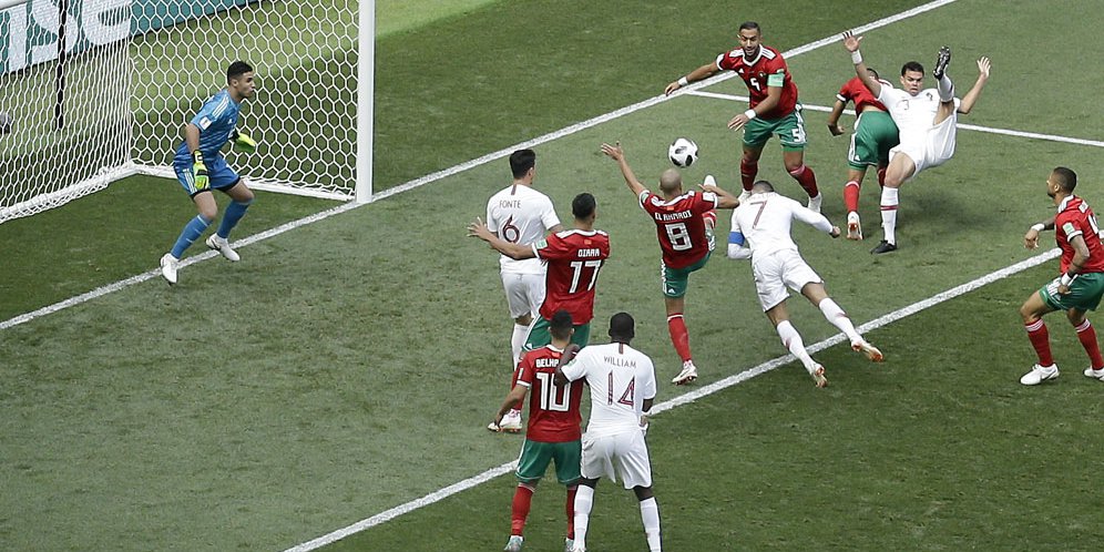 Ronaldo Bawa Portugal Atasi Maroko