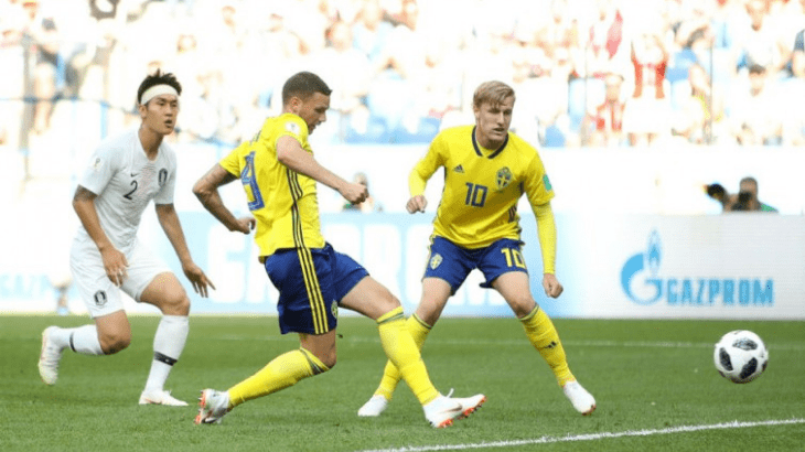 Swedia Kalahkan Korea Selatan Lewat Gol Pinalti