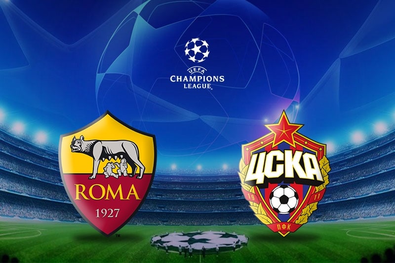 Prediksi UCL : Roma vs CSKA Moskwa 24-10-2018