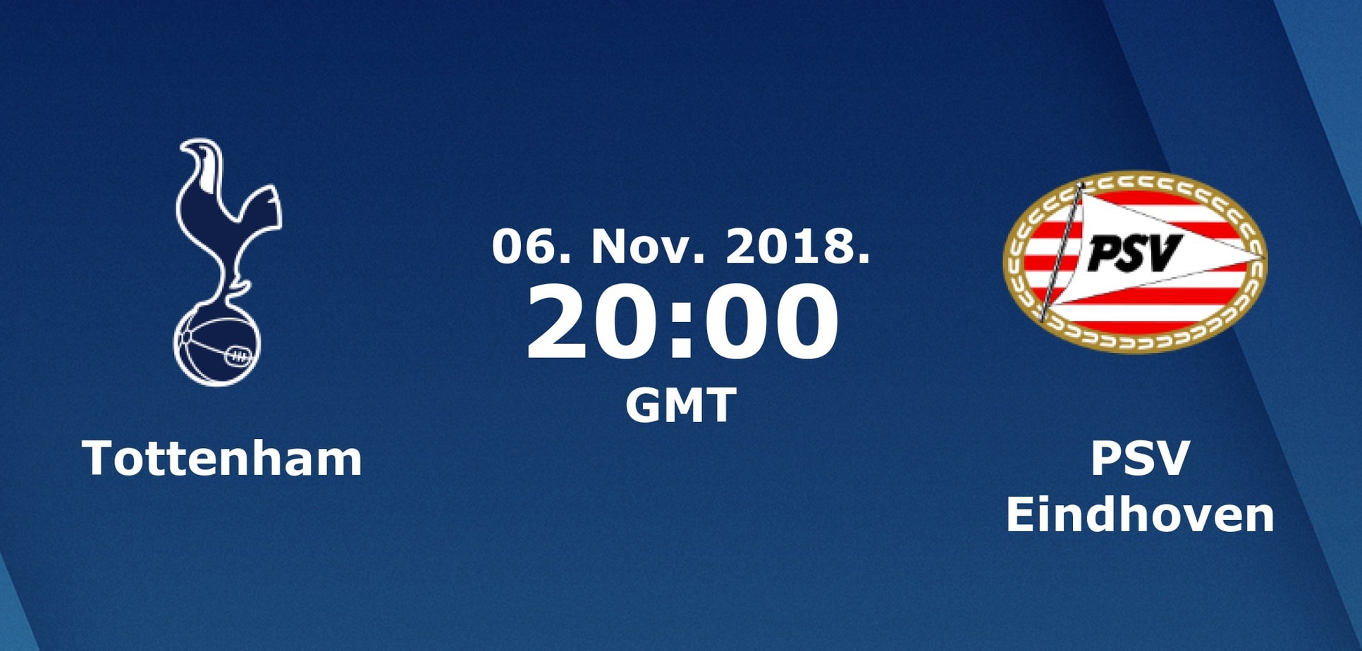Prediksi UCL : Tottenham vs PSV Eindhoven 07-11-2018