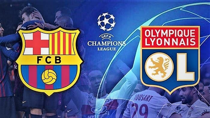 Prediksi UCL : Barcelona vs Olympique Lyon 14-03-2019