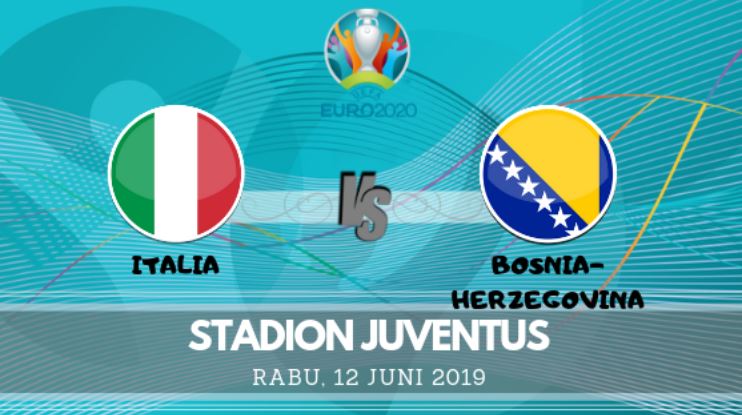 Italia vs Bosnia 12 Juni 2019
