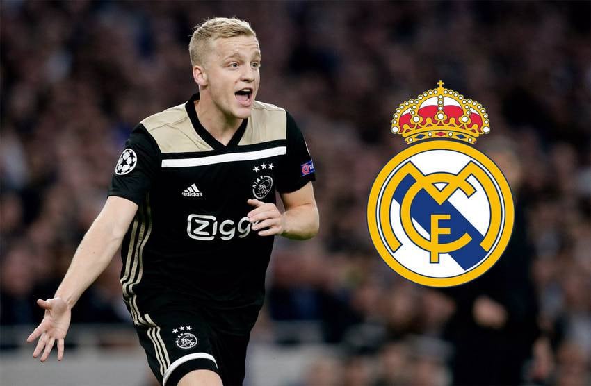 Real Madrid sedang dalam pembicaraan dengan Ajax untuk rekrut Van Dee Beek