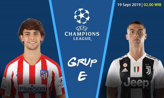 Prediksi pertandingan Atletico Madrid melawan Juventus 19 September 2019