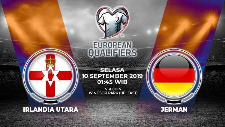Prediksi pertandingan Irlandia Utara lawan Jerman pada tanggal 10 September 2019