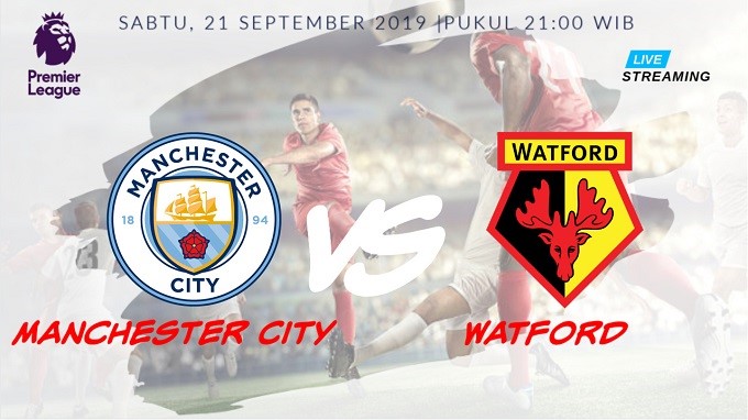 Prediksi pertandingan Manchester City lawan Watford pada tanggal 21 September 2019