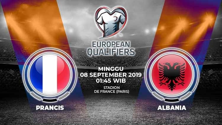 Prediksi pertandingan Prancis lawan Albania pada tanggal 8 September 2019