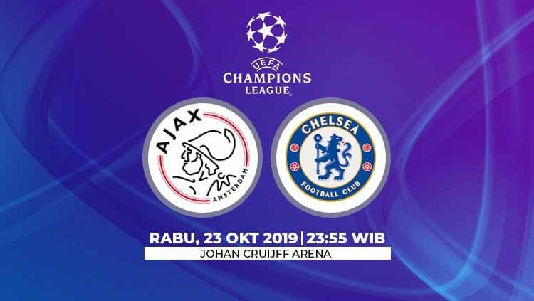 Prediksi Ajax vs Chelsea 23 Oktober 2019