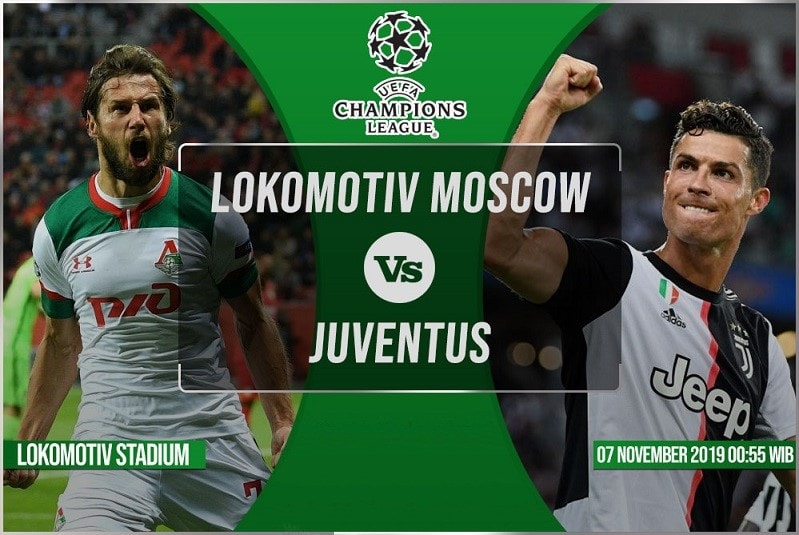 Prediksi Lokomotiv Moscow vs Juventus 