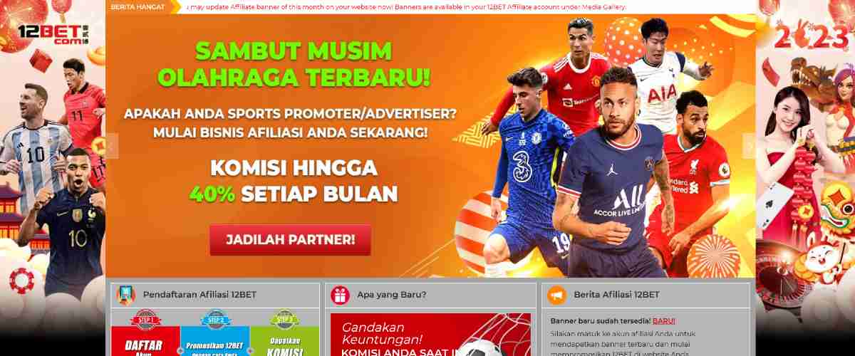 12Bet bonus loyalitas olahraga