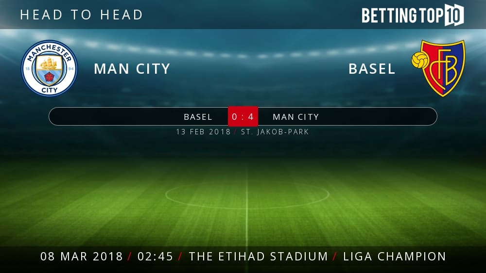 Prediksi UCL : Man City VS Basel