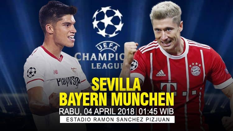 Jelang Liga Champions : Sevilla Vs Bayern Munchen
